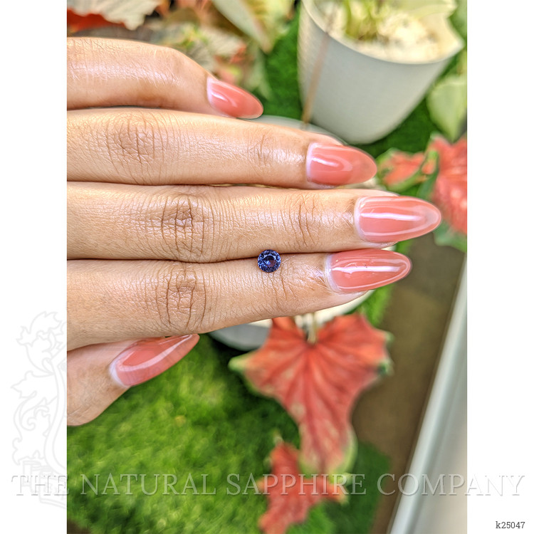 0.49 Ct. Purple Spinel from Ceylon (Sri Lanka)
