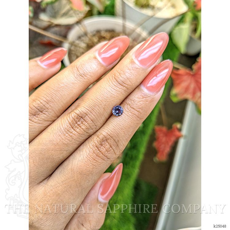 0.48 Ct. Violet Spinel from Ceylon (Sri Lanka)