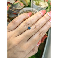 0.51 Ct. Greenish Blue Spinel from Ceylon (Sri Lanka) Life Style