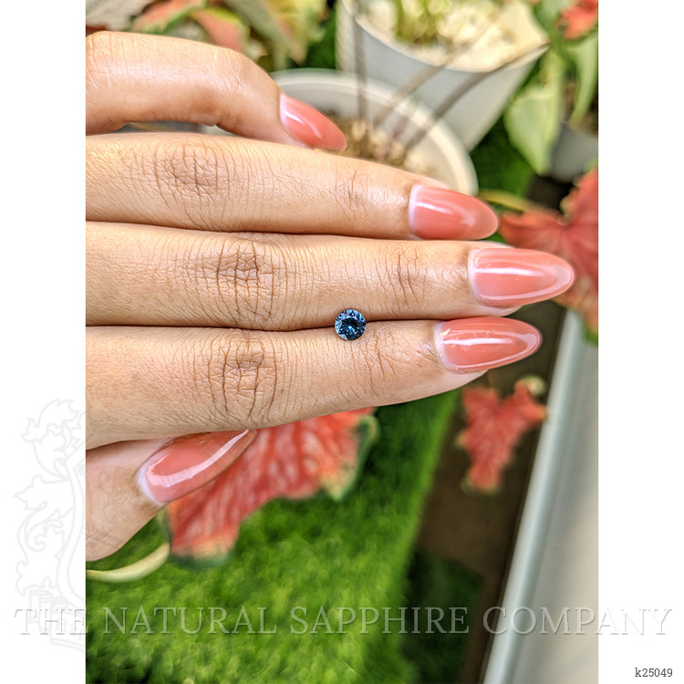 0.51 Ct. Greenish Blue Spinel from Ceylon (Sri Lanka)
