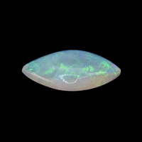 2.05 Ct. Cabochon White Opal from Australia Video