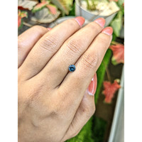 0.49 Ct. Greenish Blue Spinel from Ceylon (Sri Lanka) Life Style