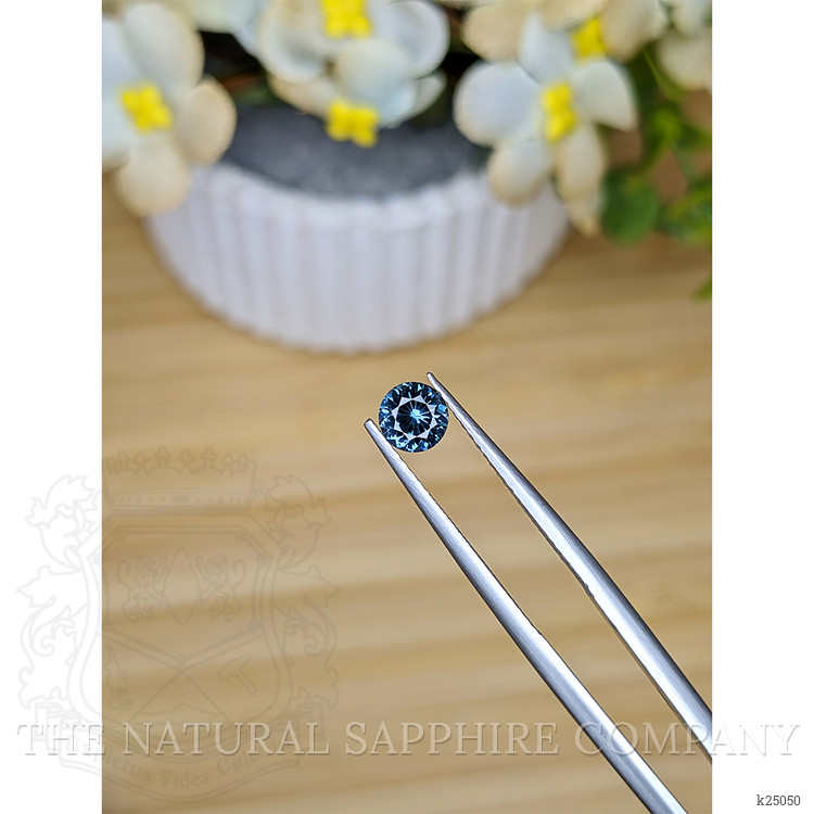 0.49 Ct. Greenish Blue Spinel from Ceylon (Sri Lanka)