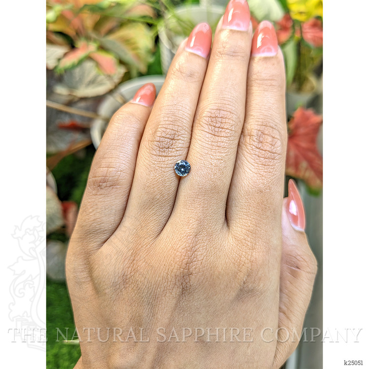 0.54 Ct. Greenish Blue Spinel from Ceylon (Sri Lanka)