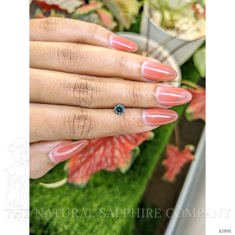 0.54 Ct. Greenish Blue Spinel from Ceylon (Sri Lanka)