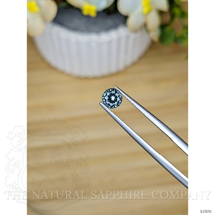 0.54 Ct. Greenish Blue Spinel from Ceylon (Sri Lanka)