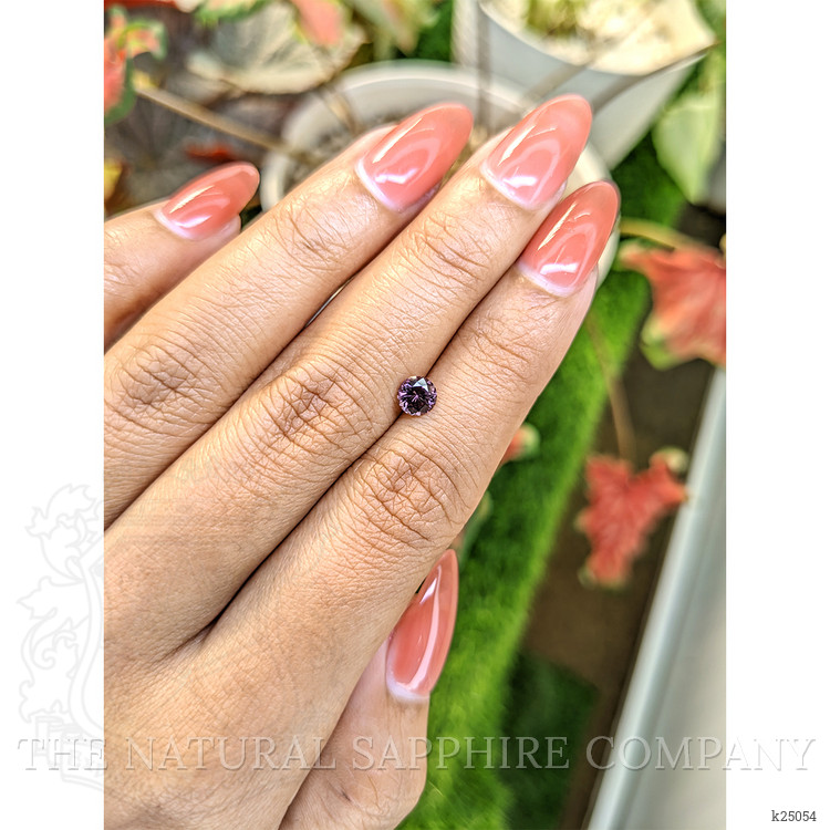 0.54 Ct. Purplish Pink Spinel from Ceylon (Sri Lanka)