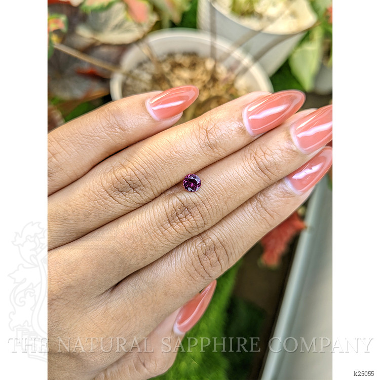 0.46 Ct. Pinkish Purple Spinel from Ceylon (Sri Lanka)