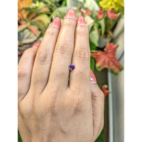 0.50 Ct. Pinkish Purple Spinel from Ceylon (Sri Lanka) Life Style