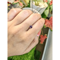 0.56 Ct. Purplish Pink Spinel from Ceylon (Sri Lanka) Life Style