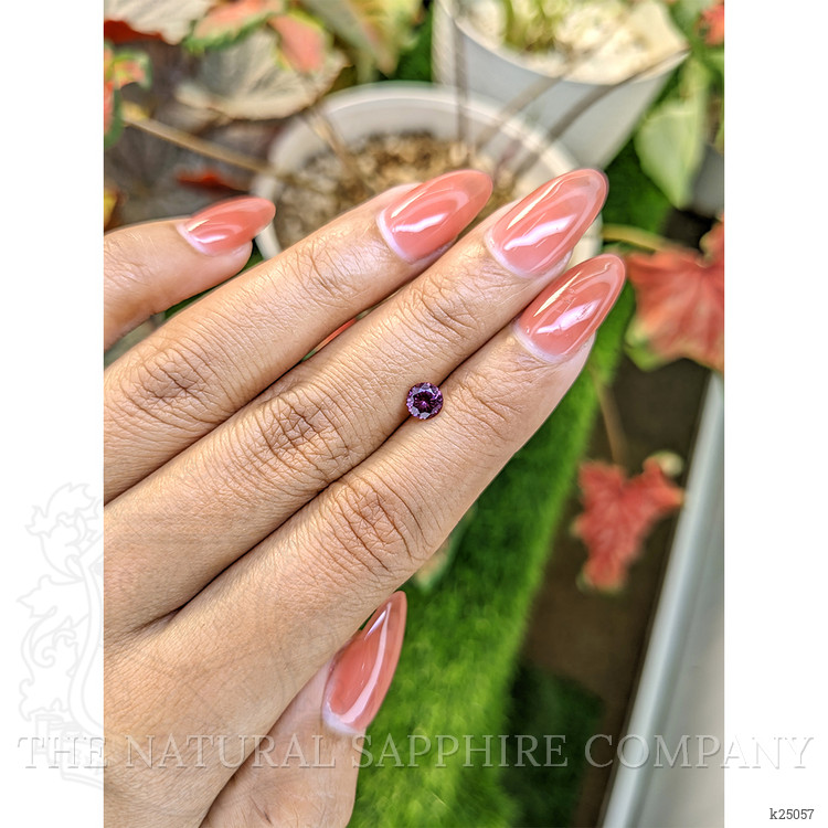 0.56 Ct. Purplish Pink Spinel from Ceylon (Sri Lanka)