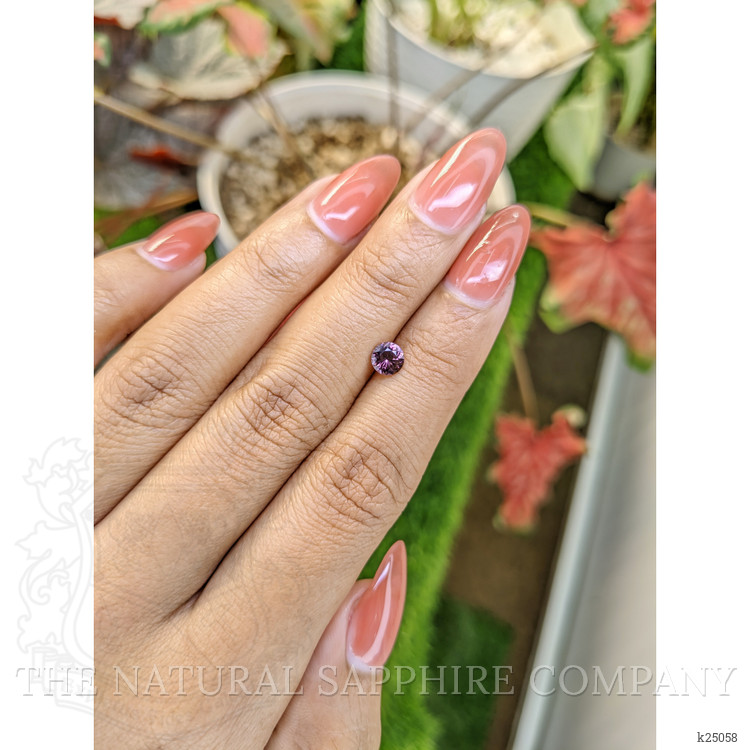 0.50 Ct. Pinkish Purple Spinel from Ceylon (Sri Lanka)