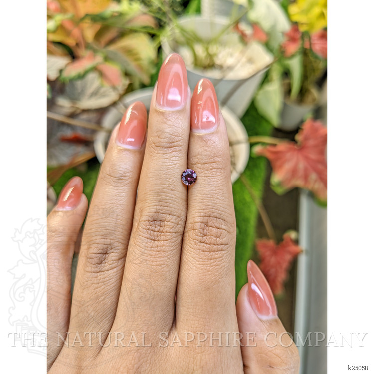 0.50 Ct. Pinkish Purple Spinel from Ceylon (Sri Lanka)