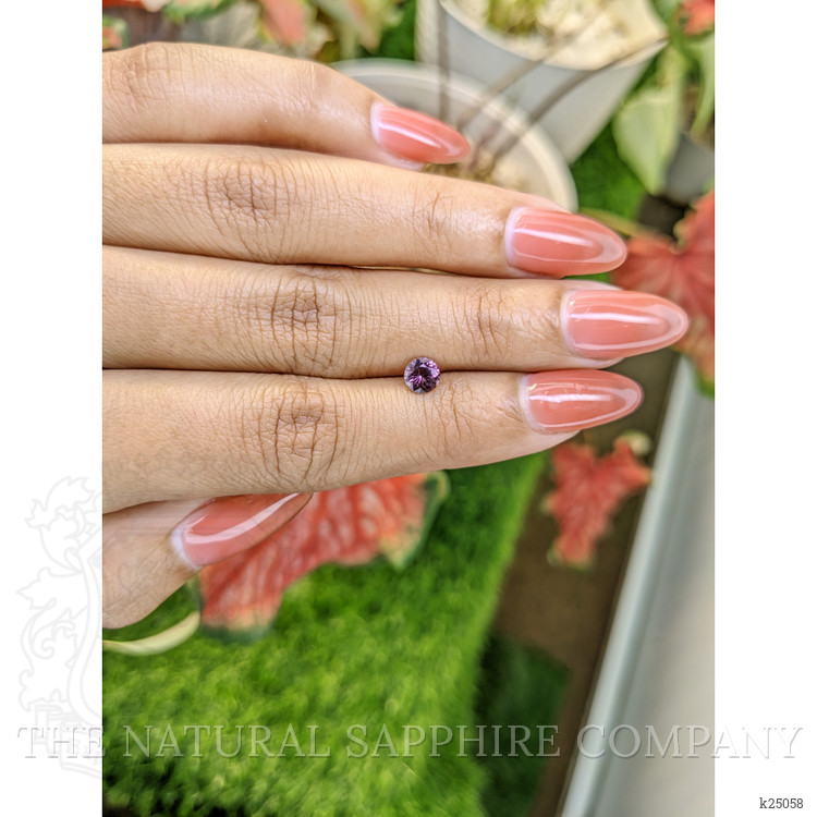 0.50 Ct. Pinkish Purple Spinel from Ceylon (Sri Lanka)