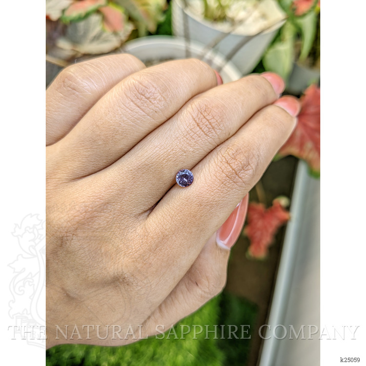 0.49 Ct. Purple Spinel from Ceylon (Sri Lanka)