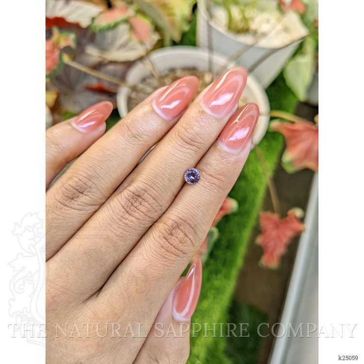 0.49 Ct. Purple Spinel from Ceylon (Sri Lanka)