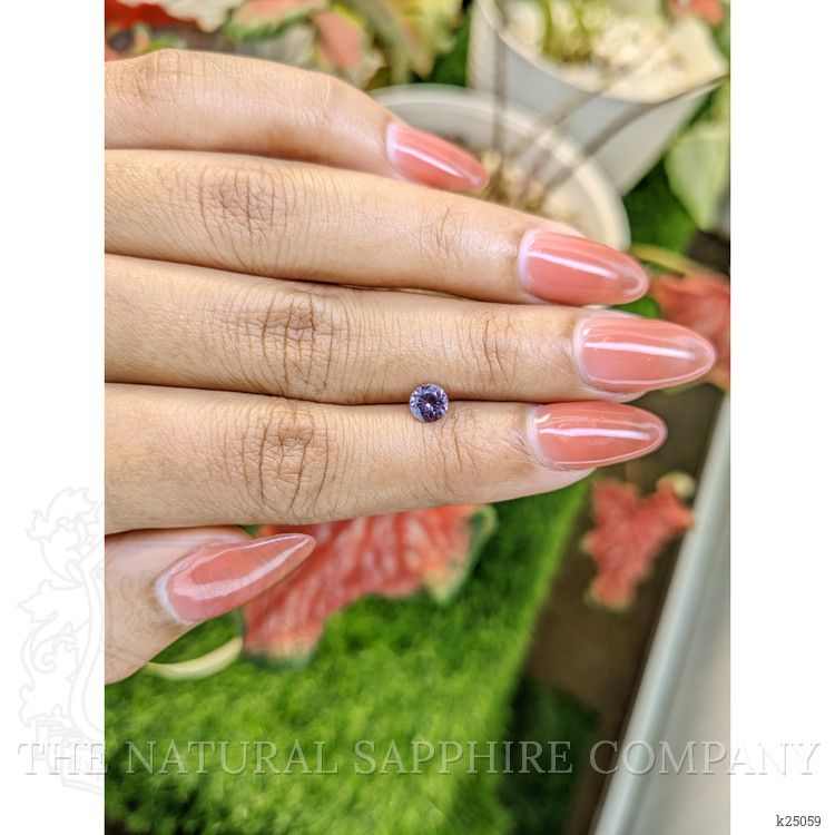 0.49 Ct. Purple Spinel from Ceylon (Sri Lanka)