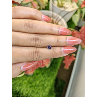 0.45 Ct. Purple Spinel from Ceylon (Sri Lanka) Life Style