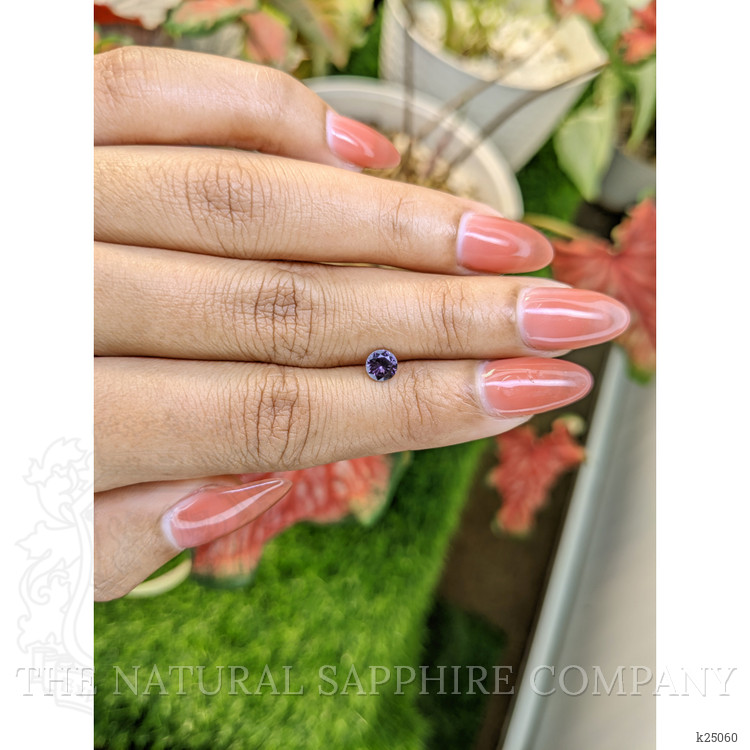 0.45 Ct. Purple Spinel from Ceylon (Sri Lanka)