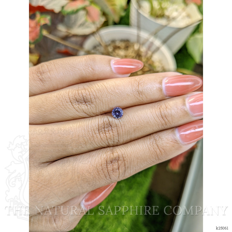 0.56 Ct. Violet Spinel from Ceylon (Sri Lanka)