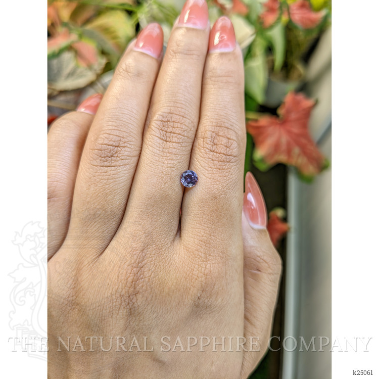 0.56 Ct. Violet Spinel from Ceylon (Sri Lanka)