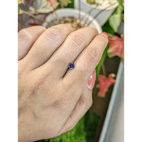 0.49 Ct. Purple Spinel from Ceylon (Sri Lanka) Life Style