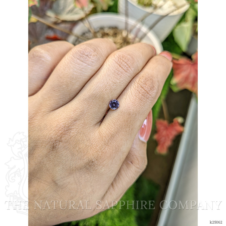 0.49 Ct. Purple Spinel from Ceylon (Sri Lanka)
