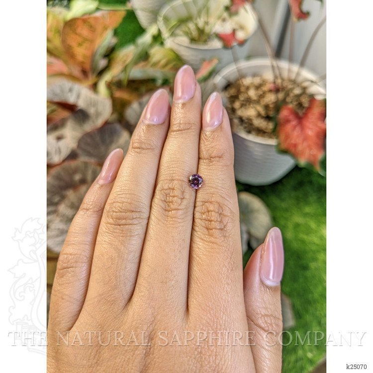 0.55 Ct. Purplish Pink Spinel from Ceylon (Sri Lanka)