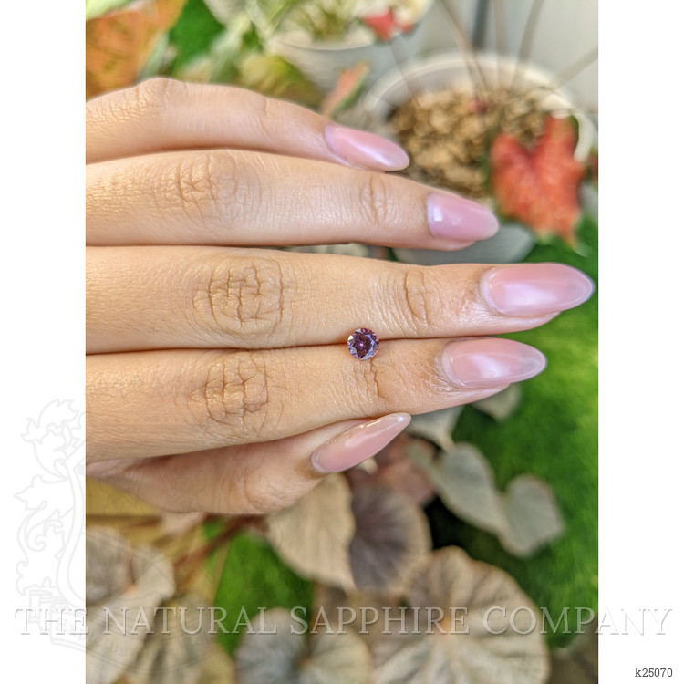 0.55 Ct. Purplish Pink Spinel from Ceylon (Sri Lanka)