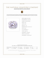 1.20 Ct. Purplish Pink Spinel from Burma (Myanmar) Scan Report