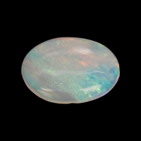 0.69 Ct. Cabochon White Opal from Australia Video