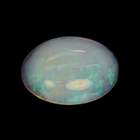 0.72 Ct. Cabochon White Opal from Australia Video