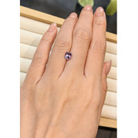 1.26 Ct. Purple Spinel from Burma (Myanmar) Life Style