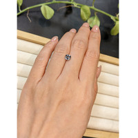 0.95 Ct. Purplish Grey Spinel from Burma (Myanmar) Life Style
