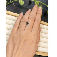 1.27 Ct. Bluish Grey Spinel from Burma (Myanmar) Life Style