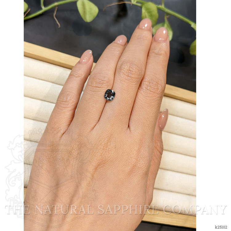 1.27 Ct. Bluish Grey Spinel from Burma (Myanmar)