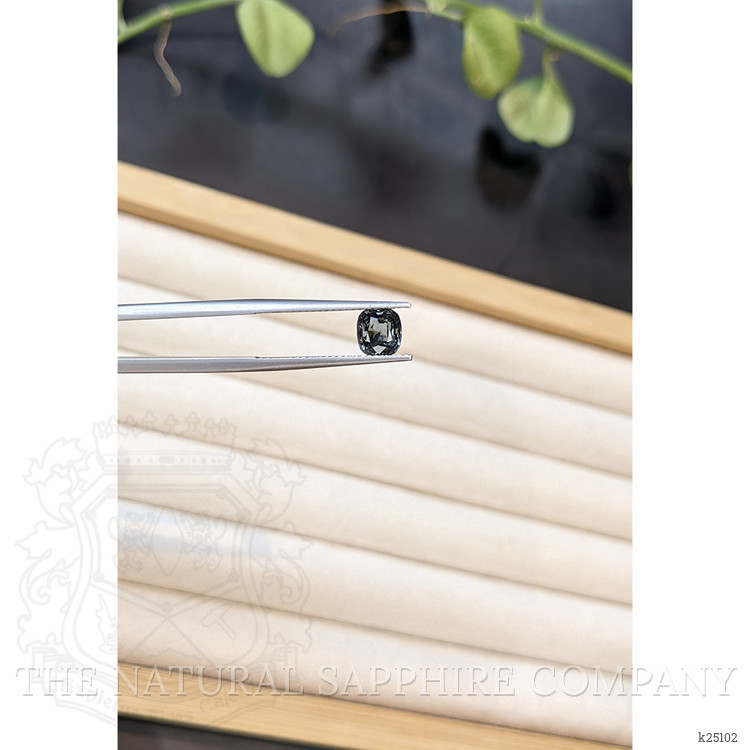 1.27 Ct. Bluish Grey Spinel from Burma (Myanmar)