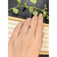 1.15 Ct. Purplish Pink Spinel from Burma (Myanmar) Life Style