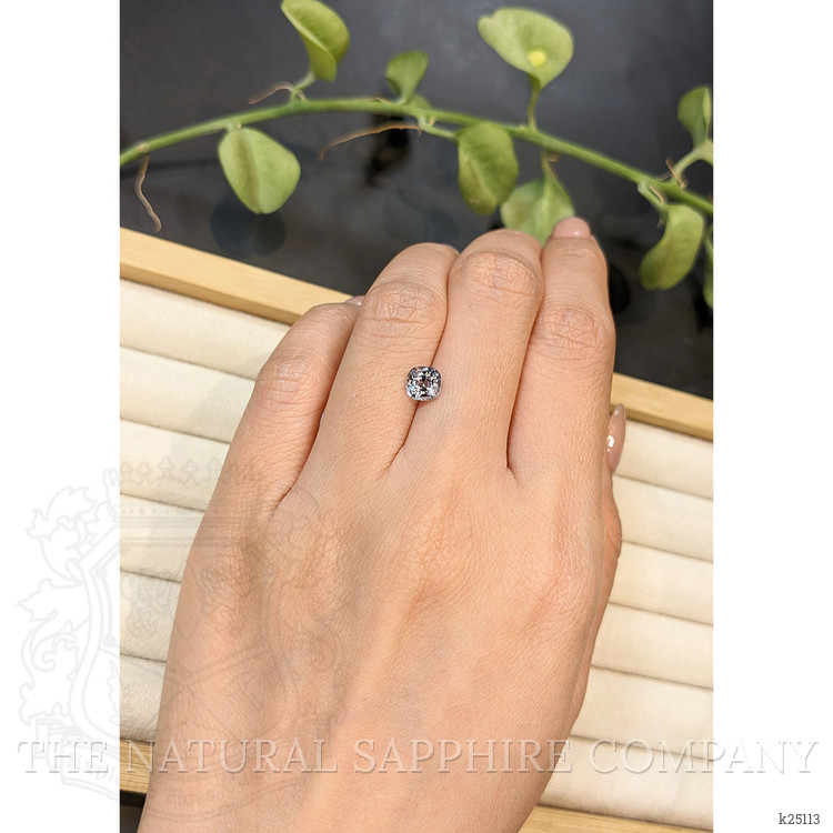 1.00 Ct. Purplish Grey Spinel from Burma (Myanmar)