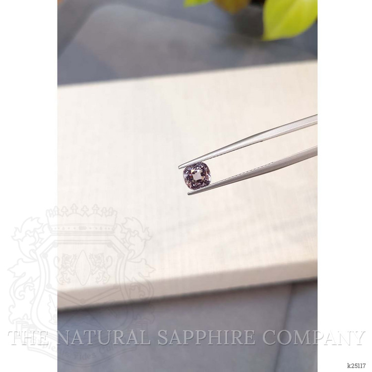 1.35 Ct. Purplish Grey Spinel from Burma (Myanmar)