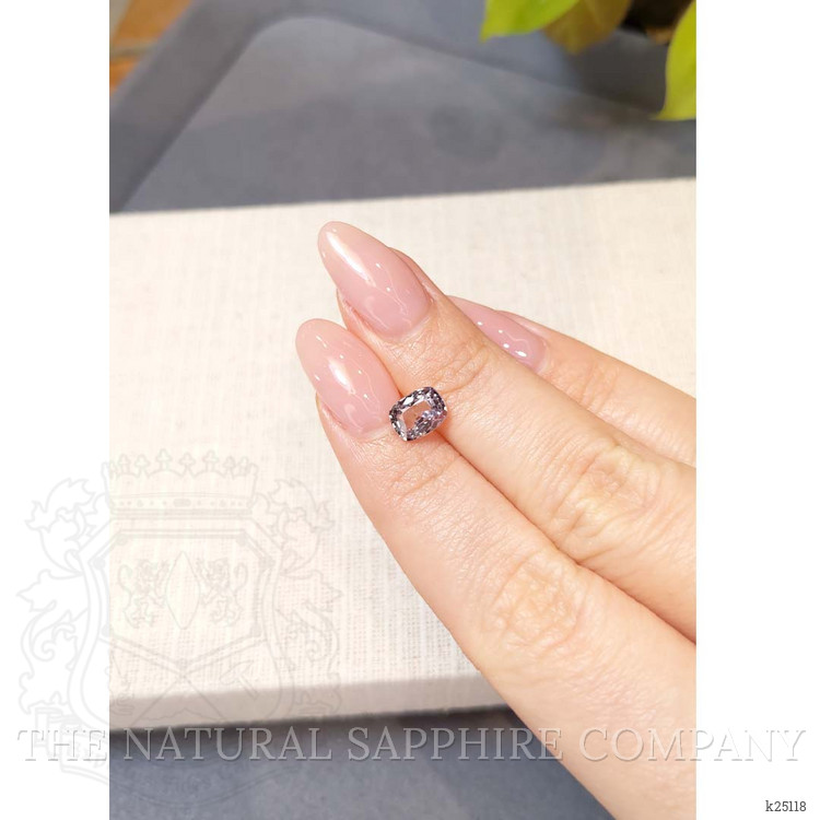 1.45 Ct. Purplish Grey Spinel from Burma (Myanmar)