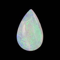 1.09 Ct. White Opal from Australia Video
