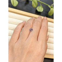 1.15 Ct. Purplish Grey Spinel from Burma (Myanmar) Life Style