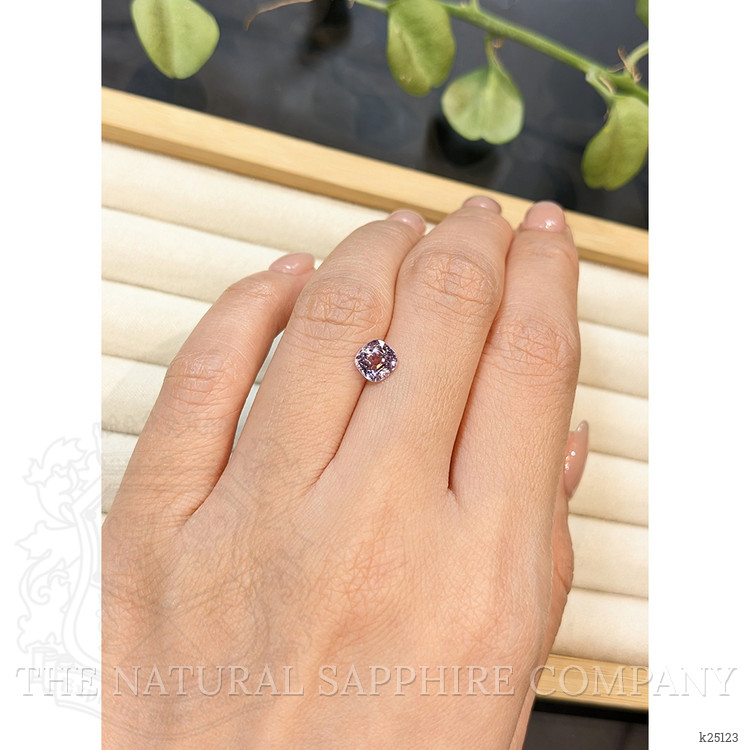 1.15 Ct. Purplish Grey Spinel from Burma (Myanmar)