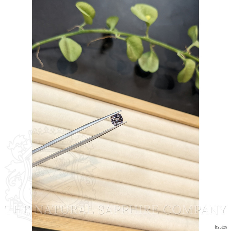 1.31 Ct. Purplish Grey Spinel from Burma (Myanmar)