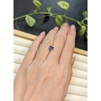 1.31 Ct. Purplish Grey Spinel from Burma (Myanmar) Life Style