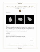 0.98 Ct. White Opal from Australia Appraisal
