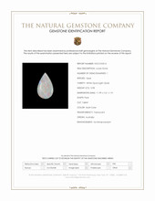 0.98 Ct. Multi Color White Opal (Light Opal) from Australia Scan Report