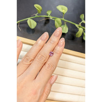 1.52 Ct. Reddish Pink Spinel from Burma (Myanmar) Life Style