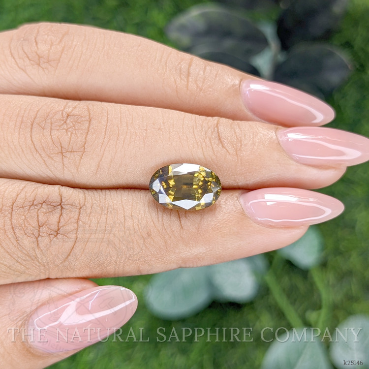 6.14 Ct. Yellowish Brown Zircon from Ceylon (Sri Lanka)